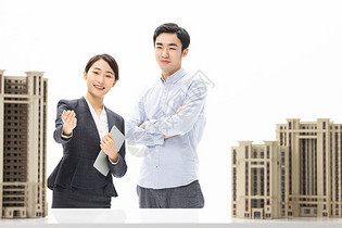 帅气房产经纪介绍新楼盘手机展示